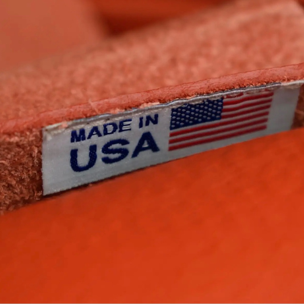 Orange Suede Accessory